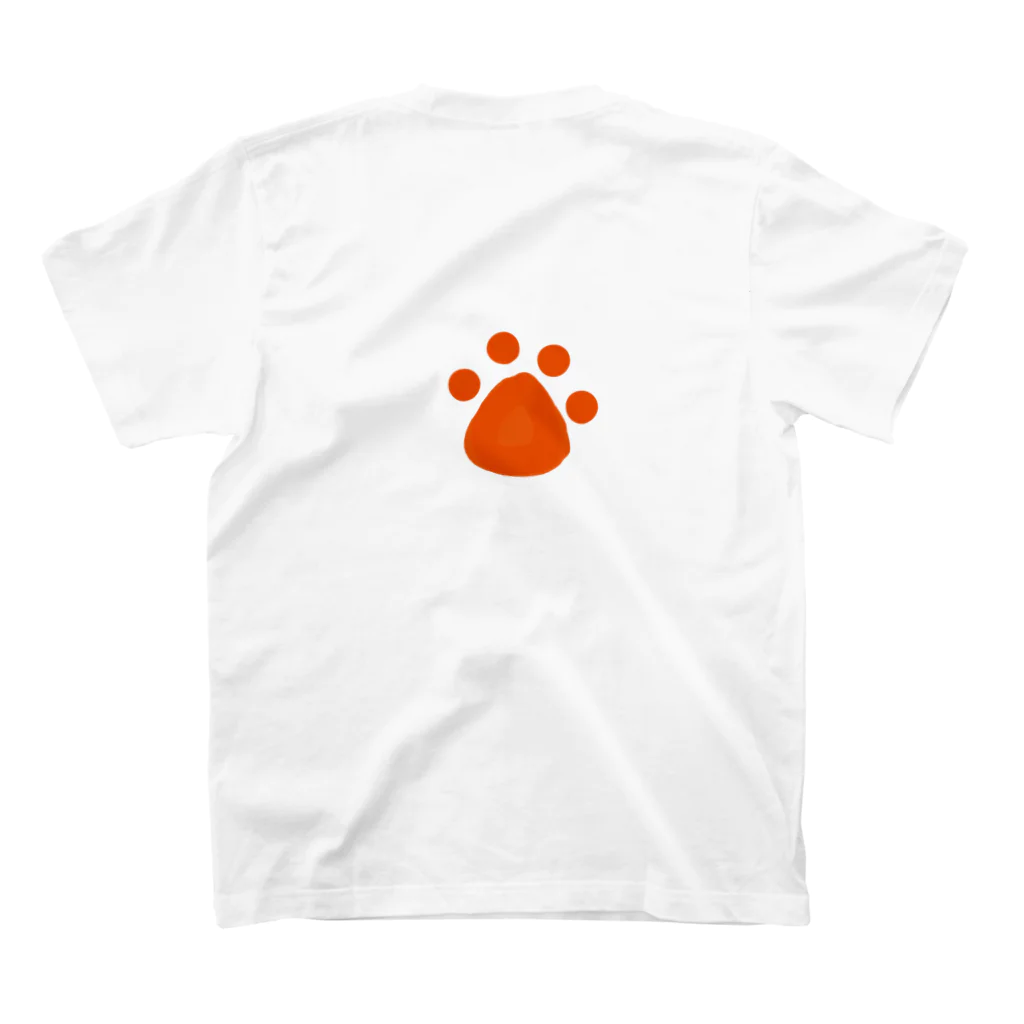 クリームあんみつの猫 スタンダードTシャツの裏面