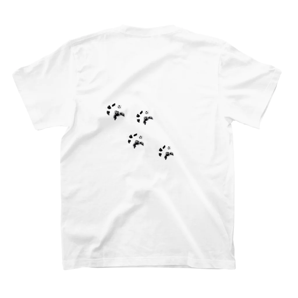 Leicamataのそいね犬 Regular Fit T-Shirtの裏面