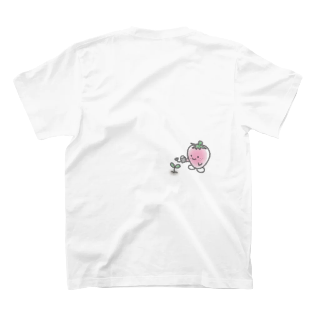 こんぺいのいちごちゃん スタンダードTシャツの裏面