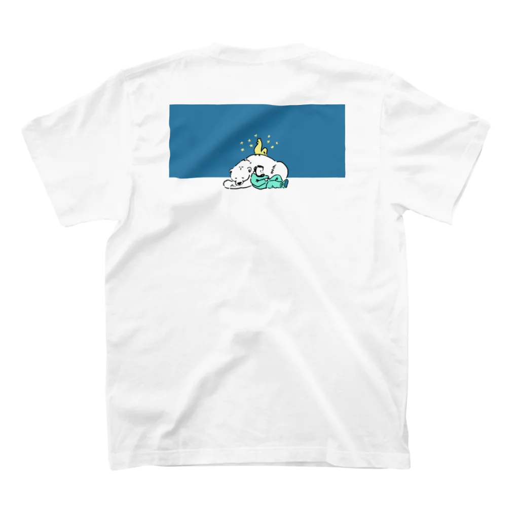 2/5 KENRO のSLEEP ALASKA スタンダードTシャツの裏面