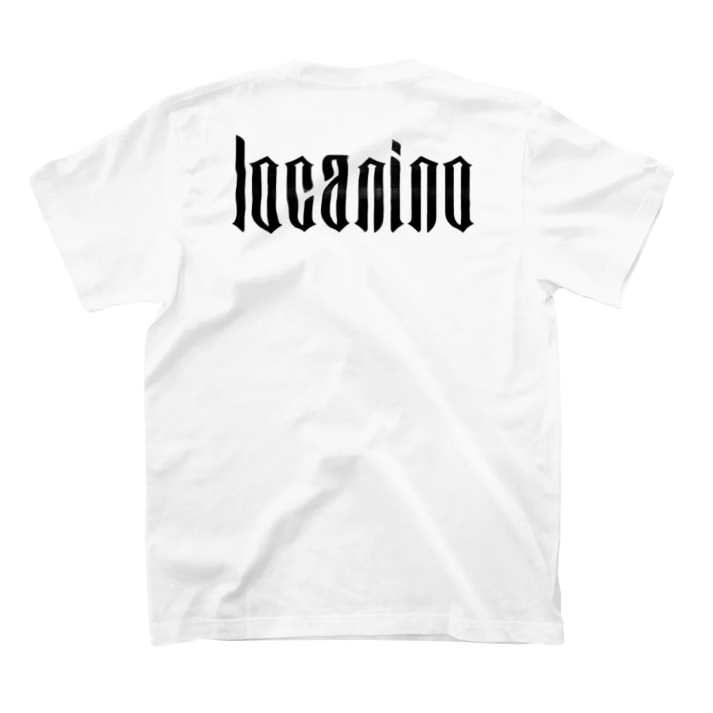 locaninoのlocanino ファイヤーtire スタンダードTシャツの裏面