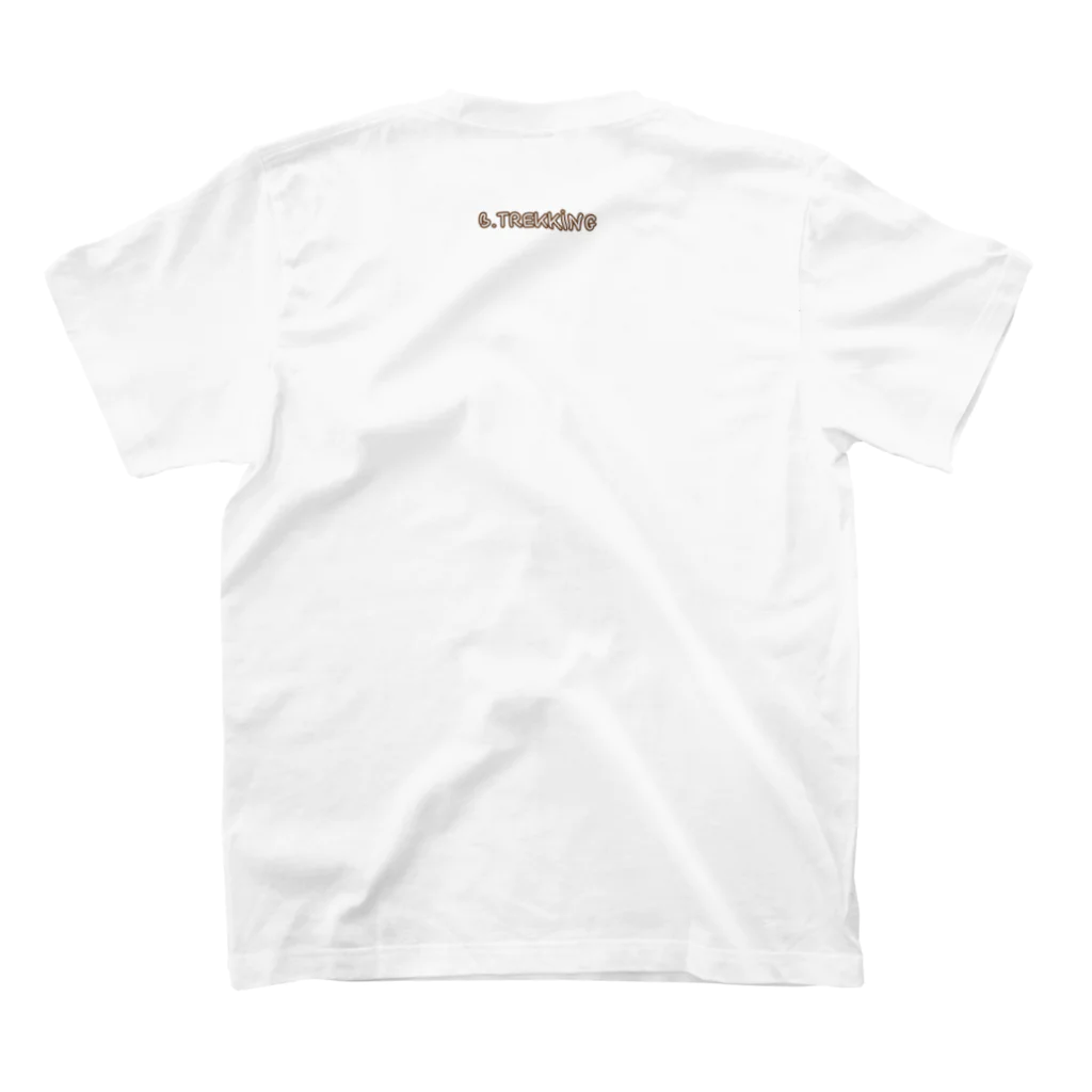 uezoのB.TREKKING スタンダードTシャツの裏面