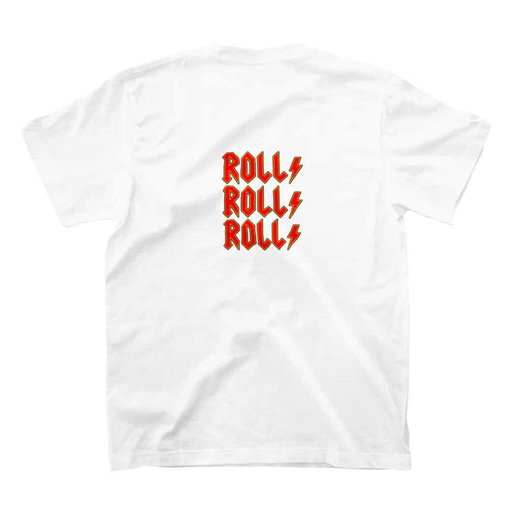 MMA Arcadiaのrolle!rolle!rolle! スタンダードTシャツの裏面