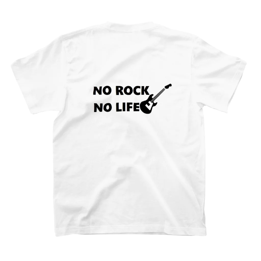 Chiho3のNO ROCK NO LIFE スタンダードTシャツの裏面