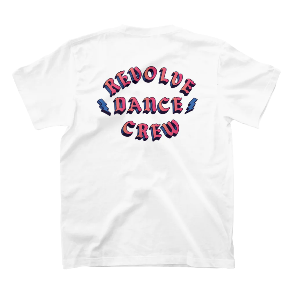 suck_a_gucciのRevolve Dance Crew Old School Logo スタンダードTシャツの裏面