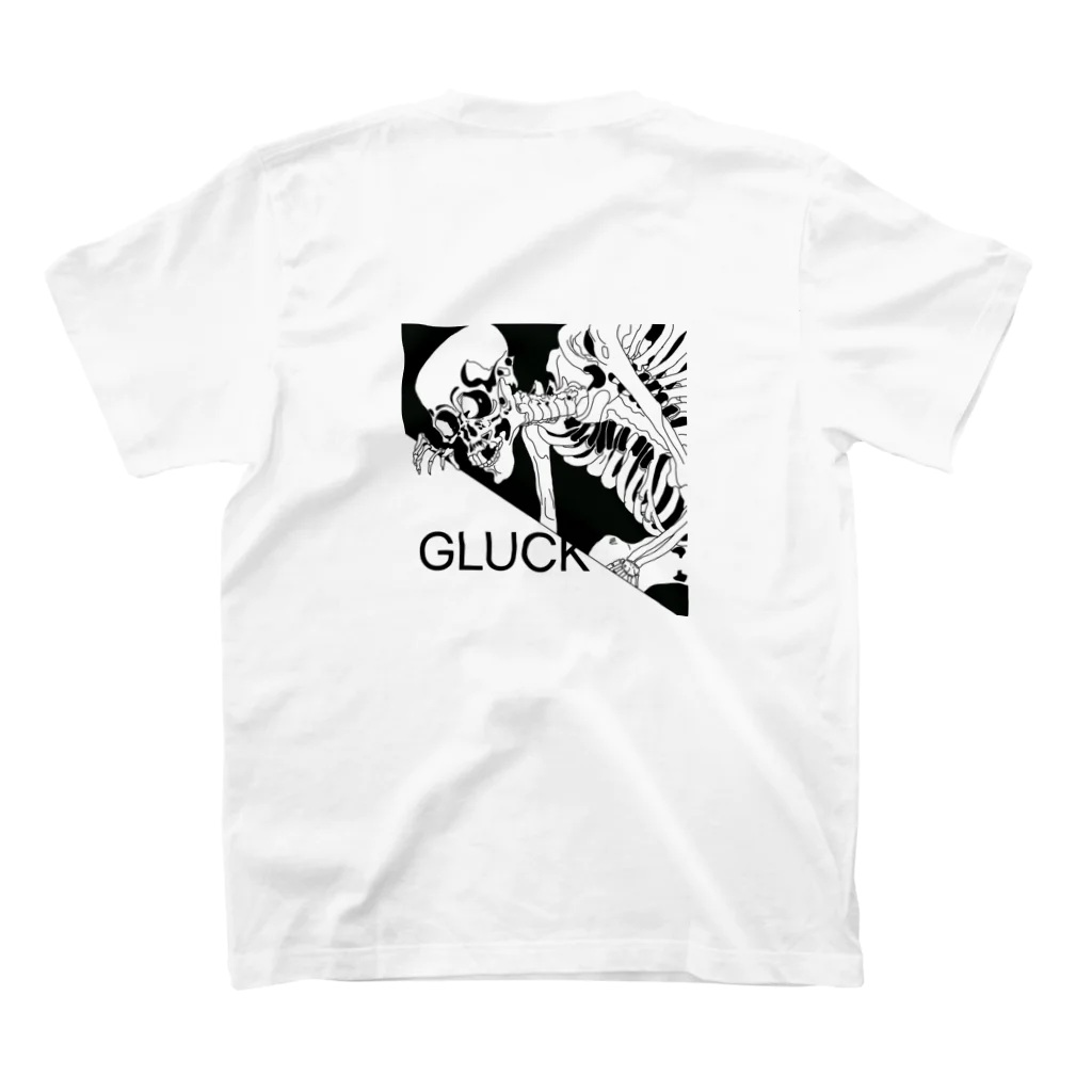 GLUCKのGLUCK がしゃどくろ スタンダードTシャツの裏面