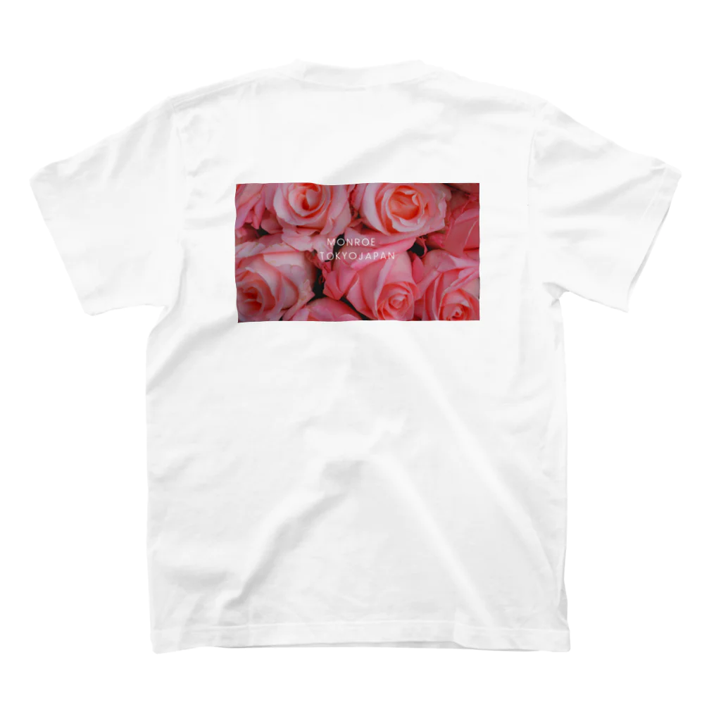 立川海鮮丼モンローの立川海鮮丼モンロー薔薇 スタンダードTシャツの裏面