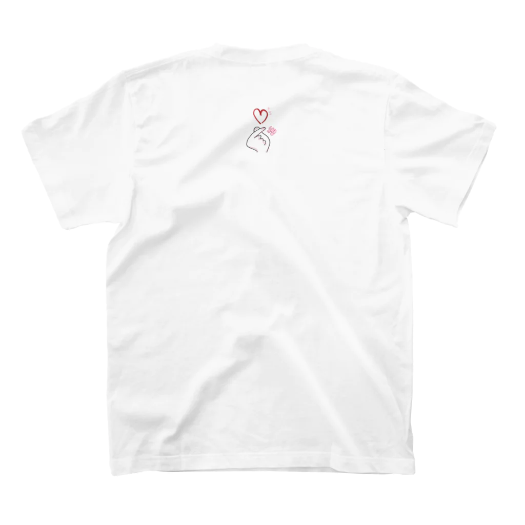 ニムニムのお部屋のさらんへよ❤︎ Regular Fit T-Shirtの裏面