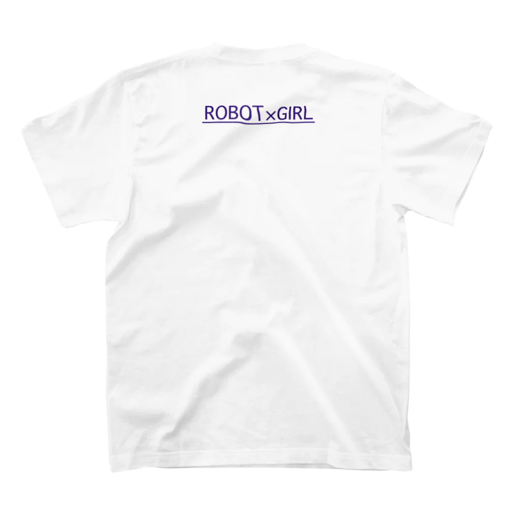 ROBOT×GIRLのEnergy  スタンダードTシャツの裏面