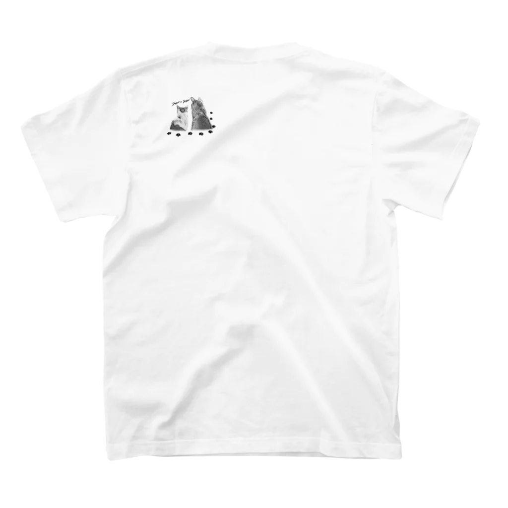 .JUICY-SHOP. | JOYFULの眠猫多幸 | JOYFUL x JOYFUL DESIGNS 1a2 Regular Fit T-Shirtの裏面