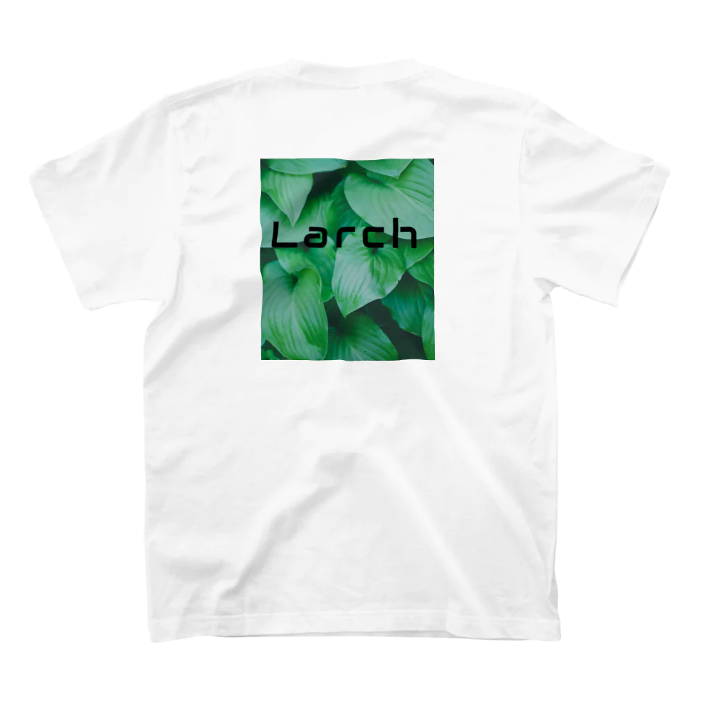 らーち店のLarch t_shirt スタンダードTシャツの裏面