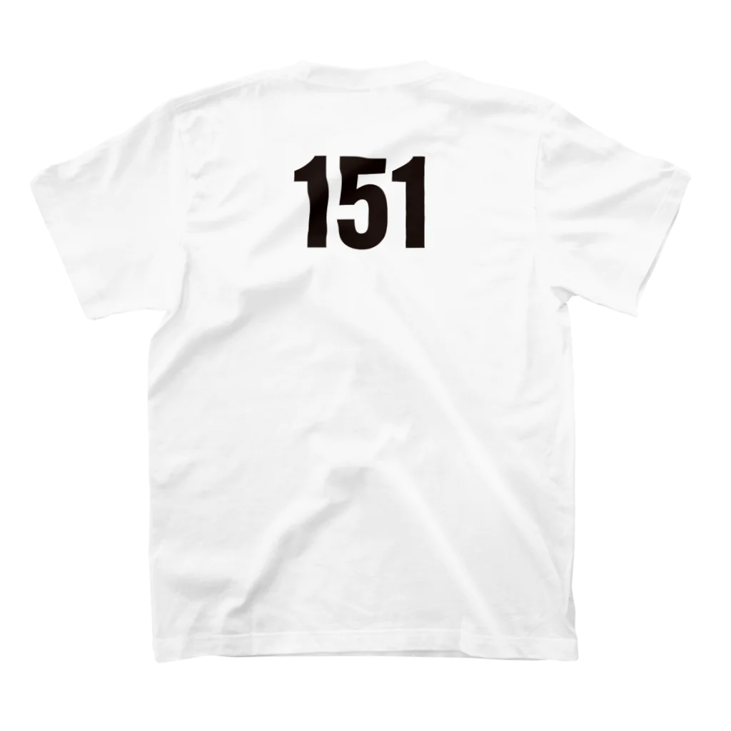 syrupsの151 Regular Fit T-Shirtの裏面