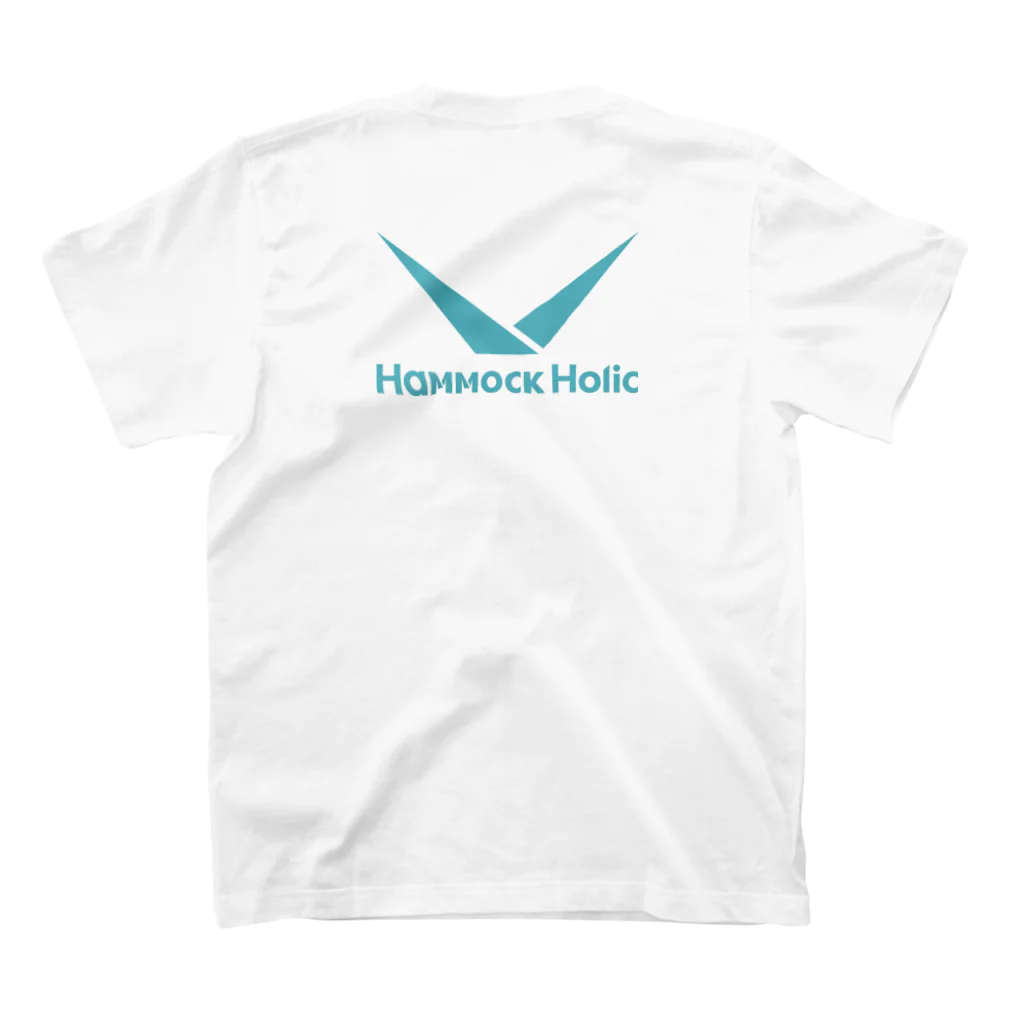 HAMMOCK HOLICの青ロゴシリーズ Regular Fit T-Shirtの裏面