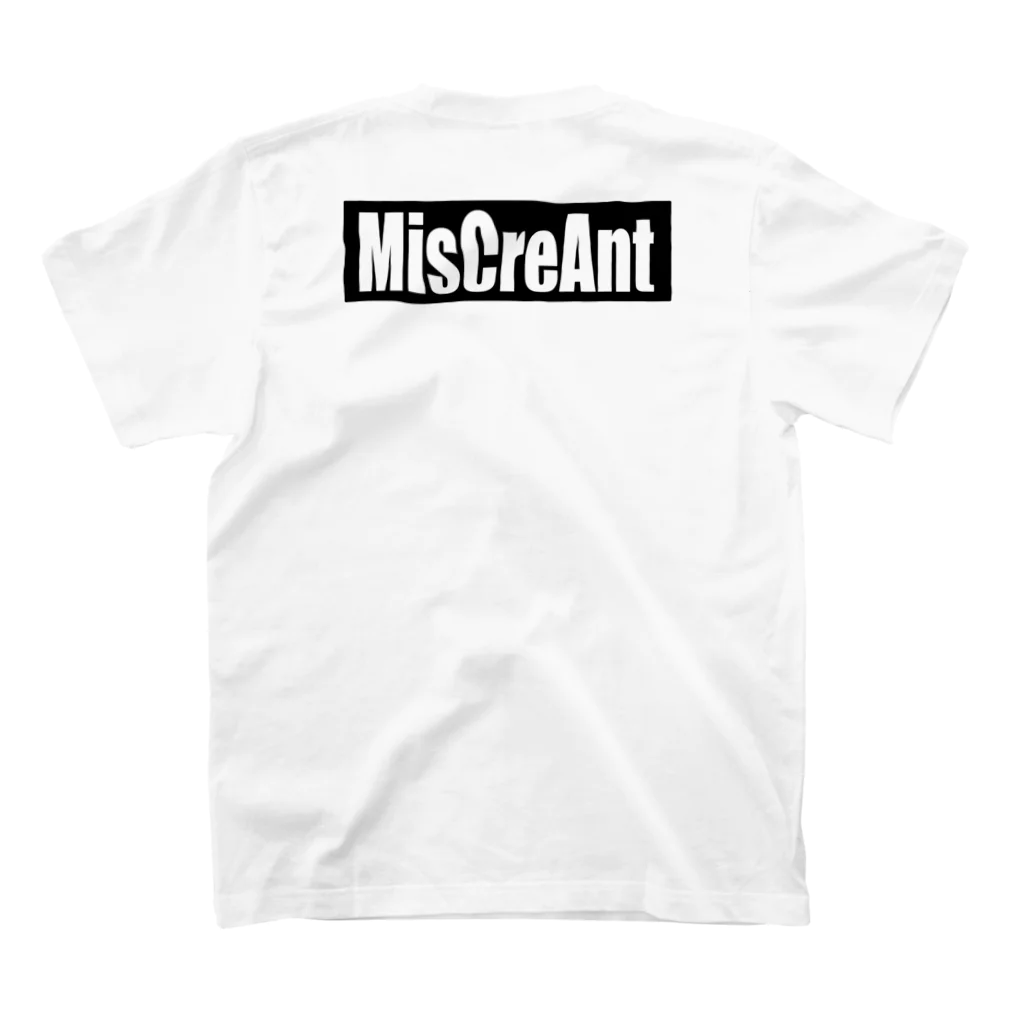 MisCreAntミスクリアントのトライバル馬 Regular Fit T-Shirtの裏面