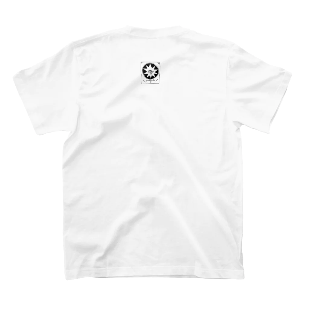 ユメメルカの首括り月 Regular Fit T-Shirtの裏面