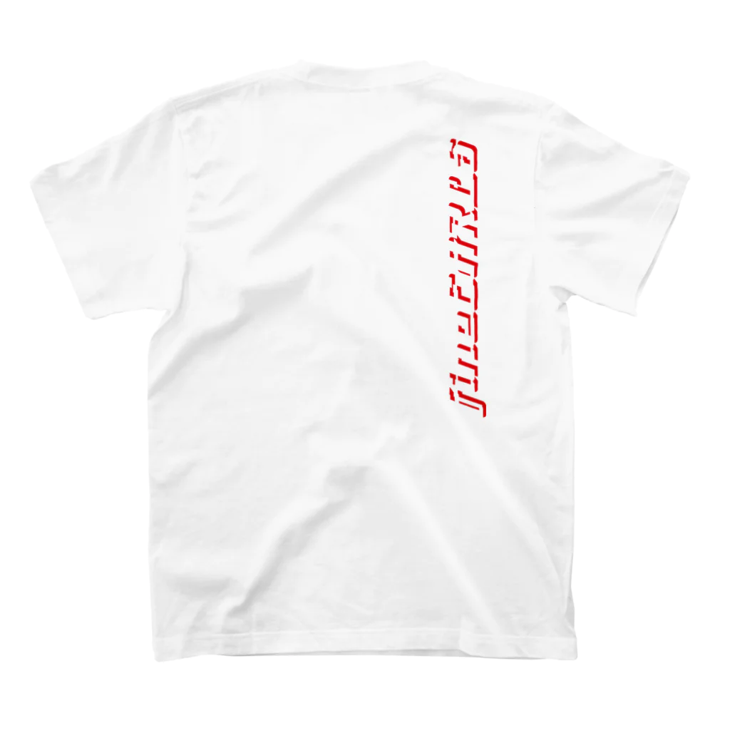 fineEARLS／ファインアールのoutline_r スタンダードTシャツの裏面