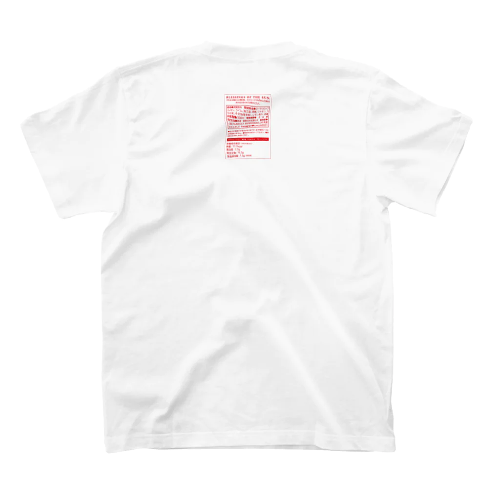 i-SHELFのサンコーラ Regular Fit T-Shirtの裏面