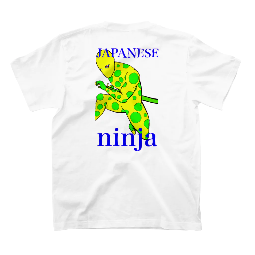 ビビットカラーアイテムズのJapanese ninja Regular Fit T-Shirtの裏面