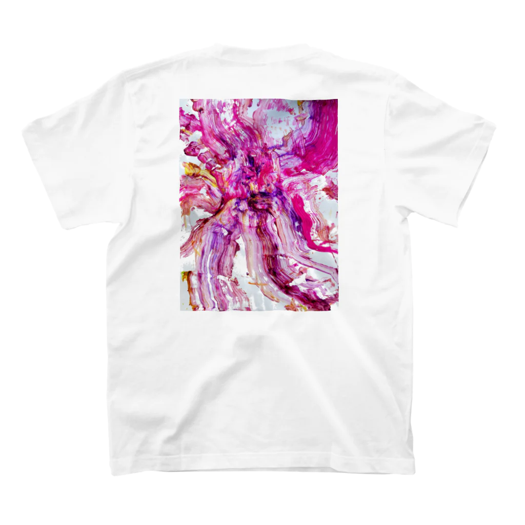 Margaret PaintingのHibiscus スタンダードTシャツの裏面