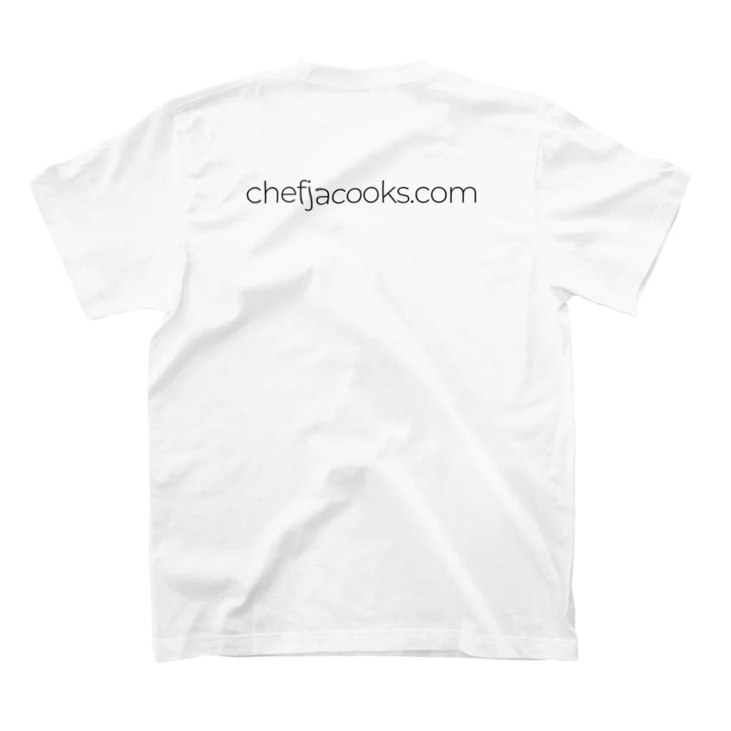 Chef JA CooksのCJCシンプルごはん スタンダードTシャツの裏面