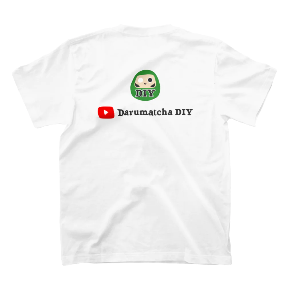 Darumatcha DIY@空き家セルフリノベーションのDarumatcha DIY グッズ（1000） スタンダードTシャツの裏面