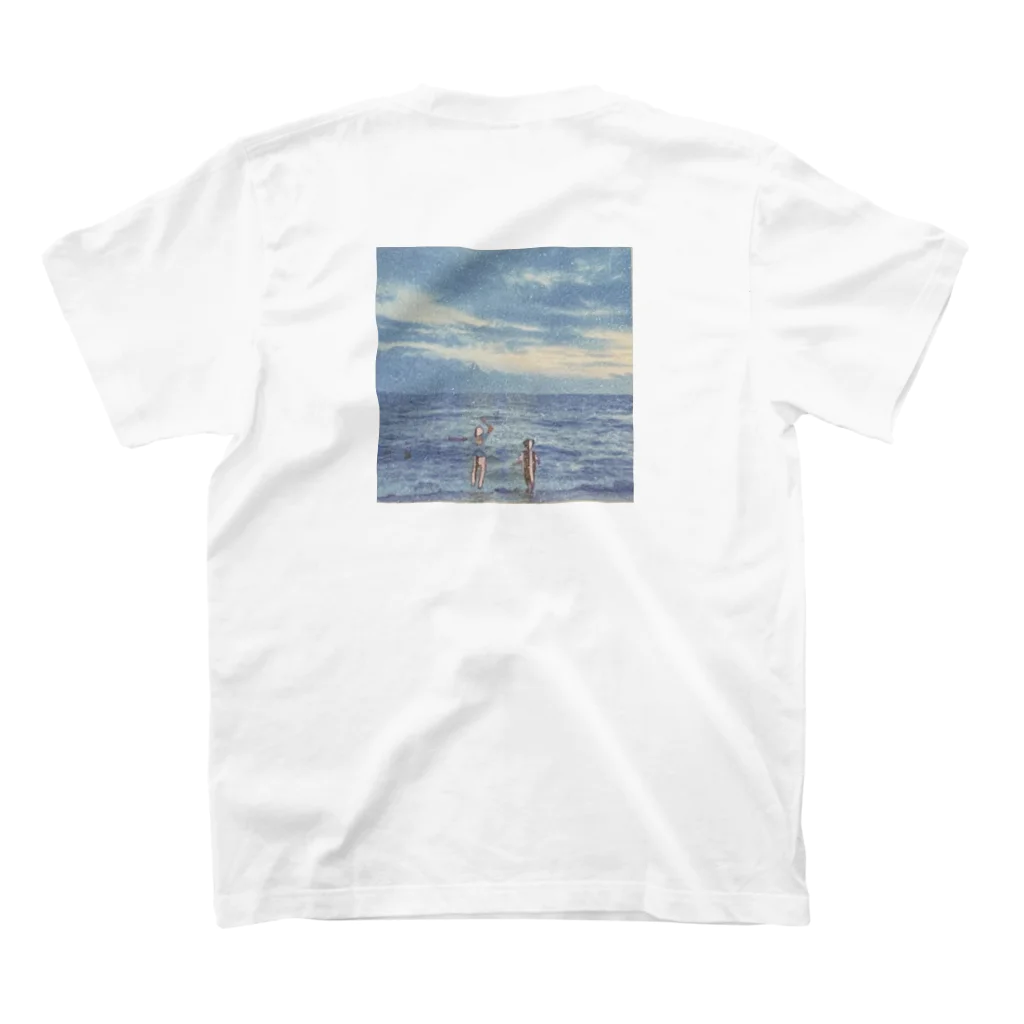 雨色キャンディの海と子 Regular Fit T-Shirtの裏面