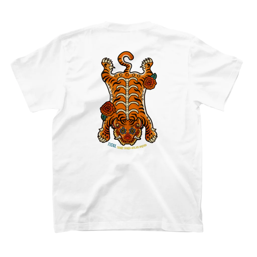 Atelier Dokuro/CHIAKI SKULLのTigre スタンダードTシャツの裏面