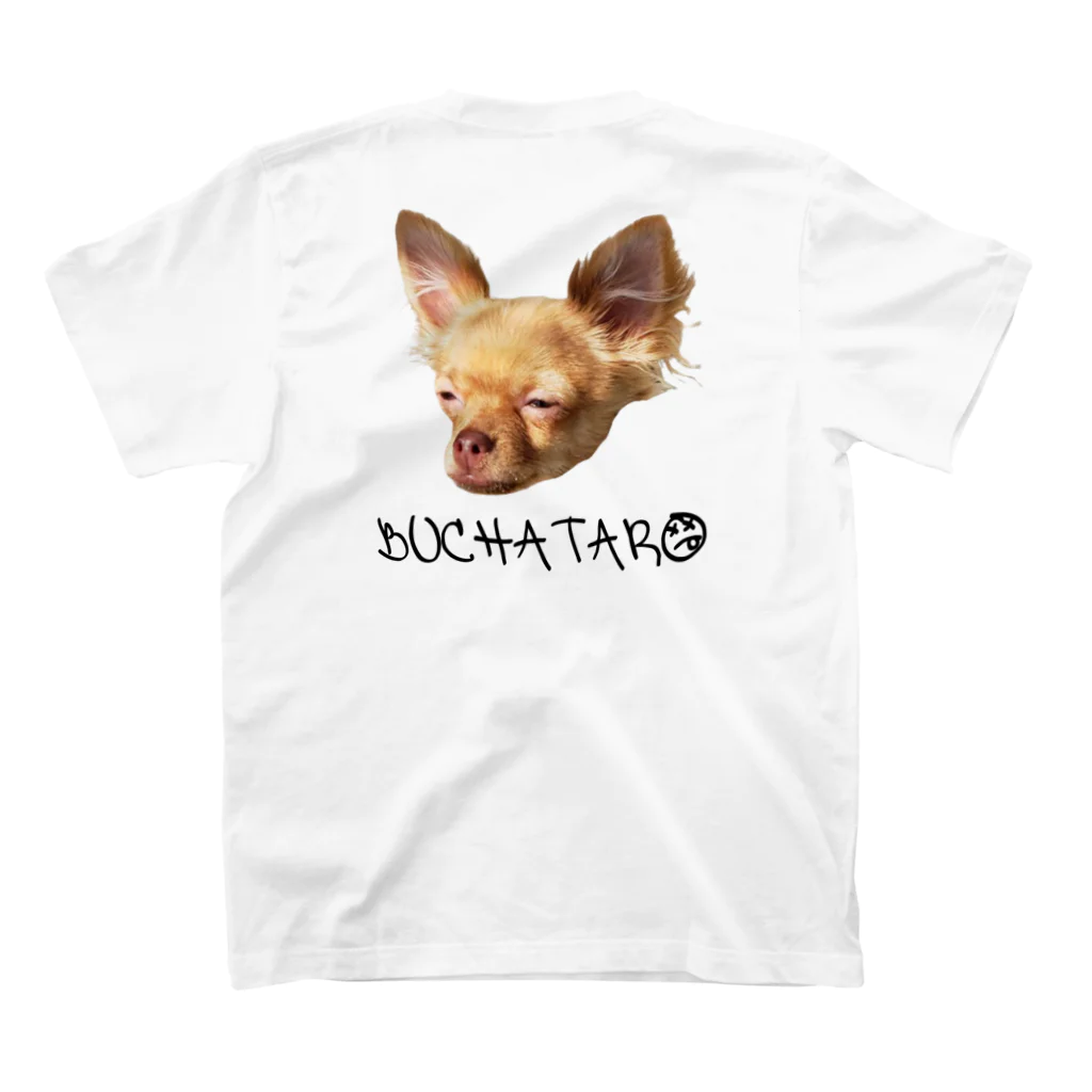 BU⭐︎ChataRoのBUCHA FACE スタンダードTシャツの裏面