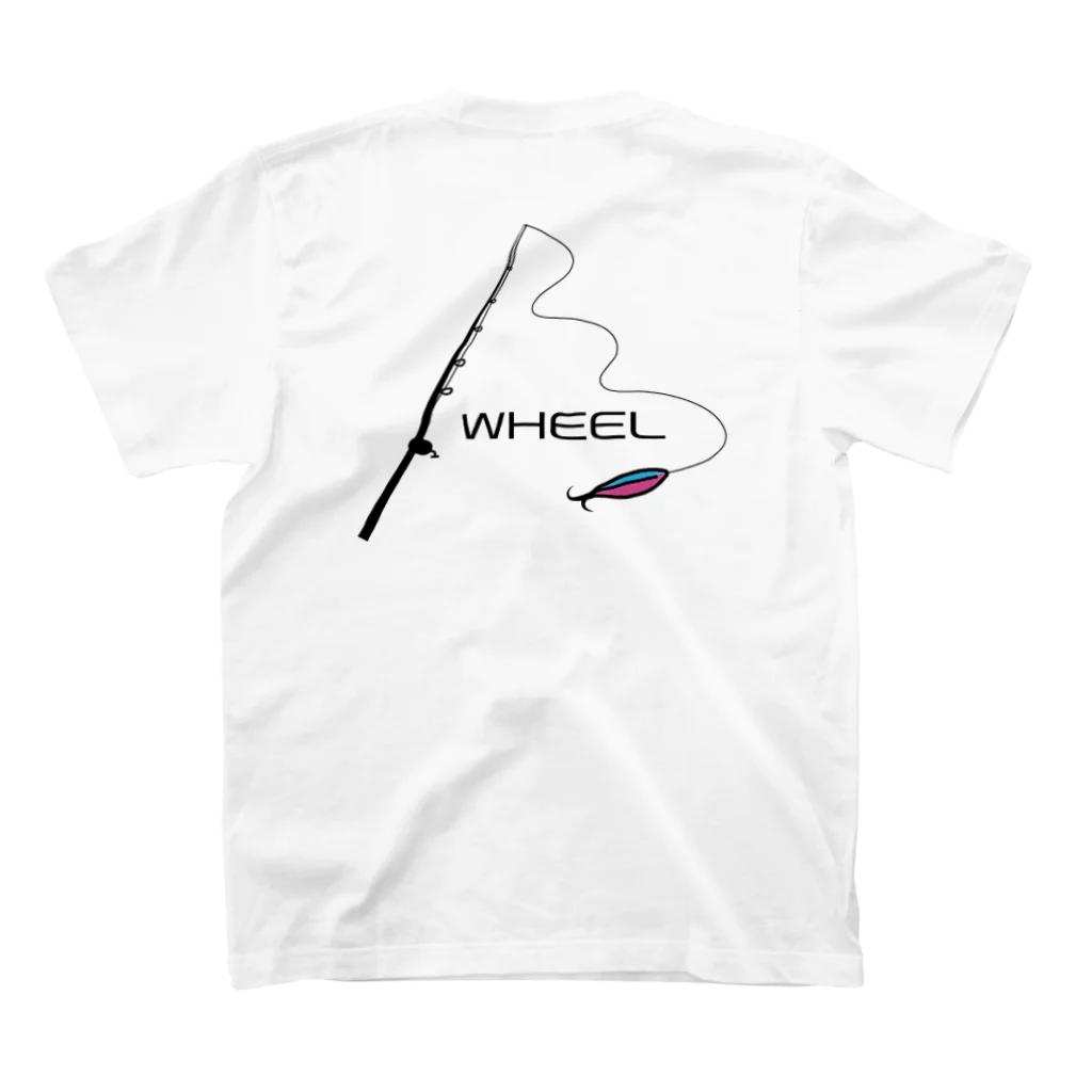 WHEEL （ホイール）の【釣り】ルアー スタンダードTシャツの裏面