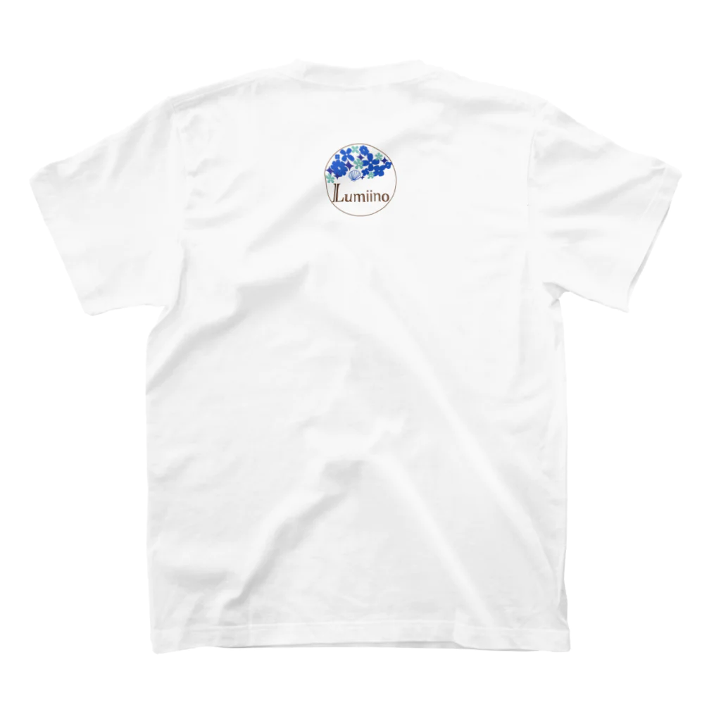 Lumiinoのホワイトボード スタンダードTシャツの裏面