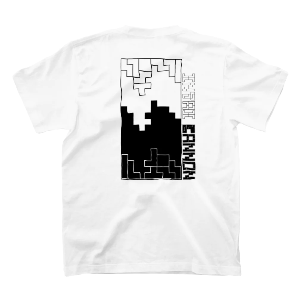 NEOEVOのINTAI CANNON / いんたい砲 スタンダードTシャツの裏面