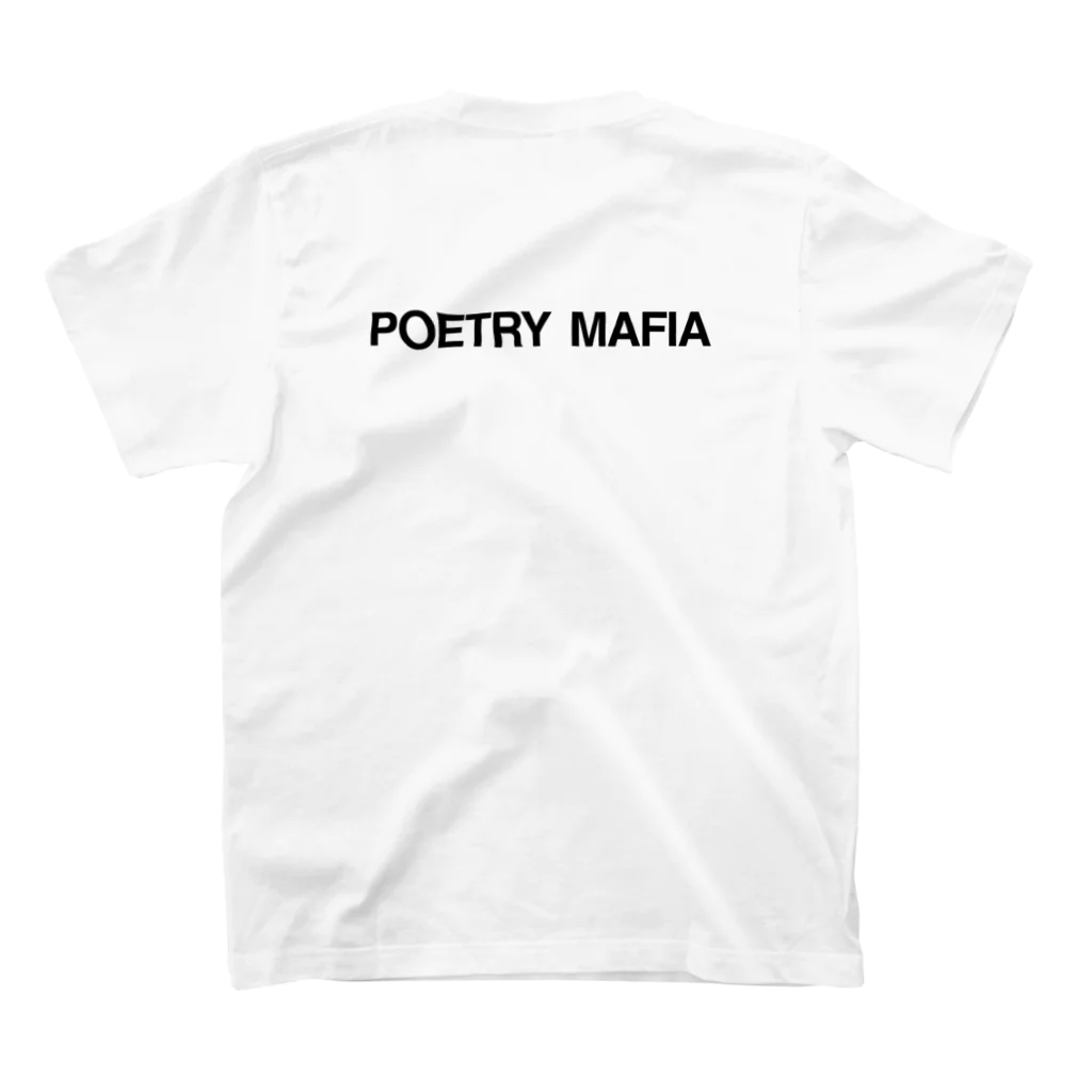 ⚡︎🐯lil tigger🐯⚡︎のPoetry mafia v1 スタンダードTシャツの裏面