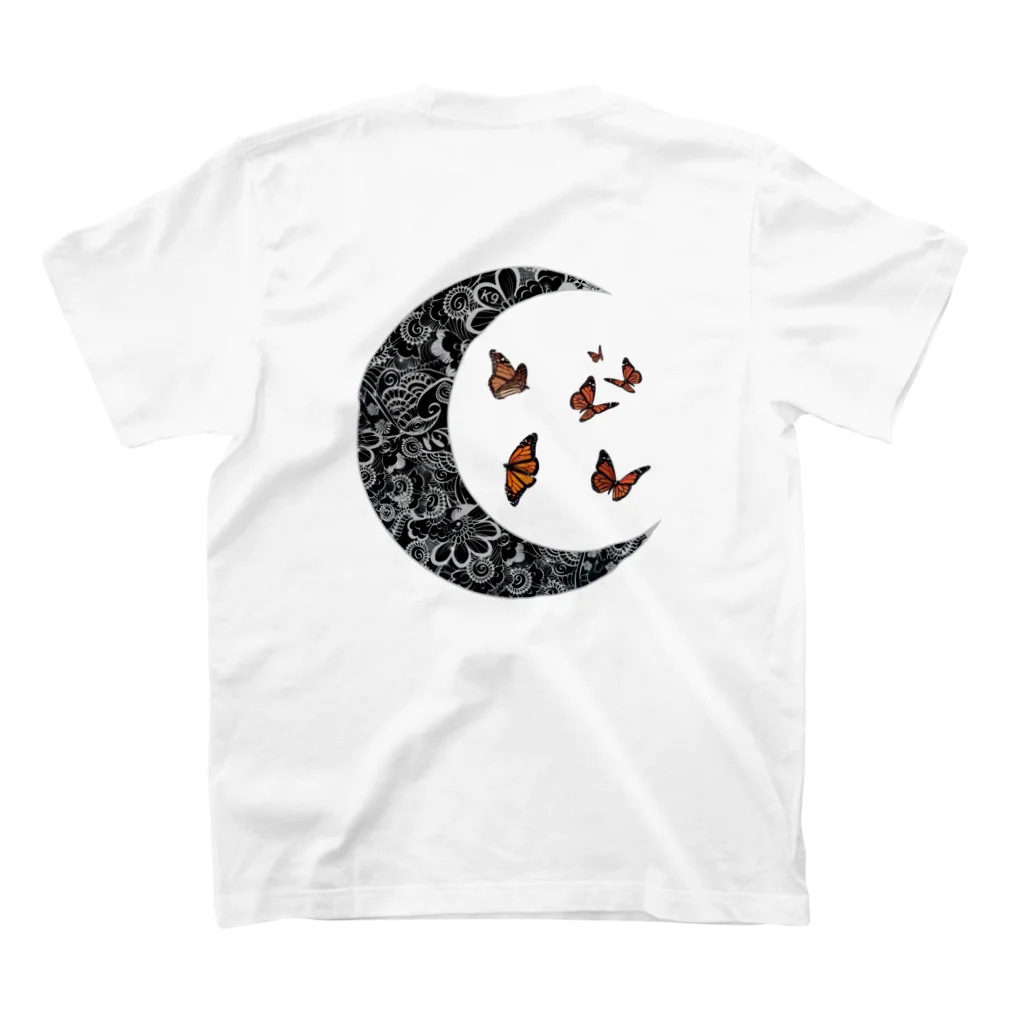 larmeのK9 Moon series スタンダードTシャツの裏面