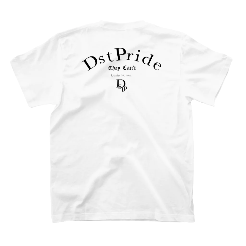 DSTPのDSTP LOGO T-shirt White スタンダードTシャツの裏面