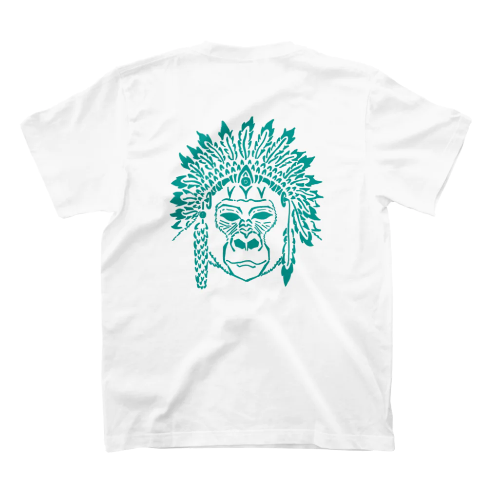 boracayjapan goods storeのNATIVE GORI スタンダードTシャツの裏面