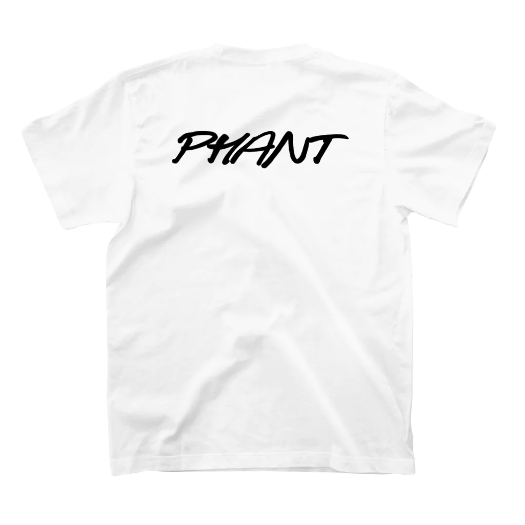 PHANT-ﾌｧﾝﾄ-のカメ スタンダードTシャツの裏面