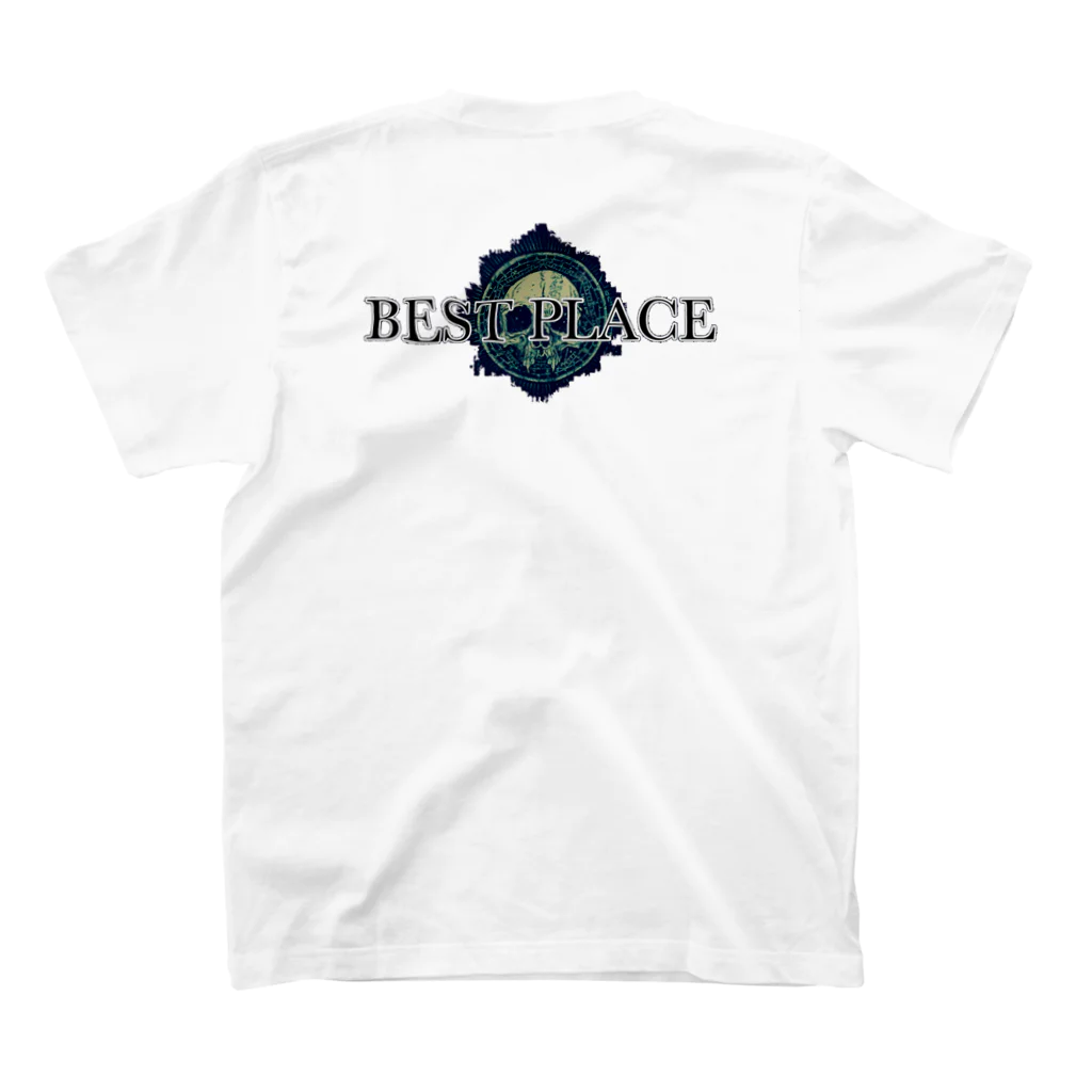 BEST PLACEのBP.Tシャツ② スタンダードTシャツの裏面