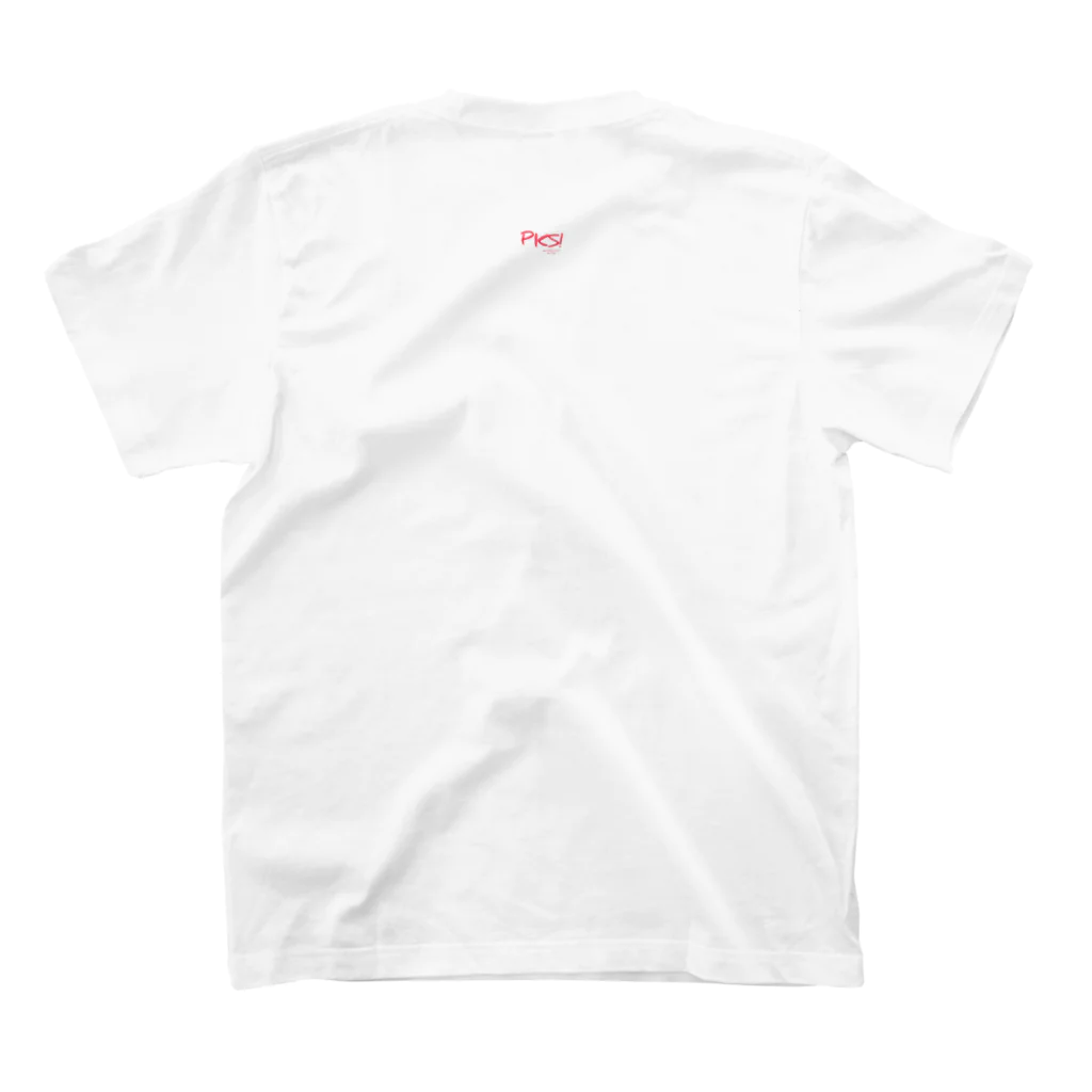 パチンカスさちおのPKS! Regular Fit T-Shirtの裏面