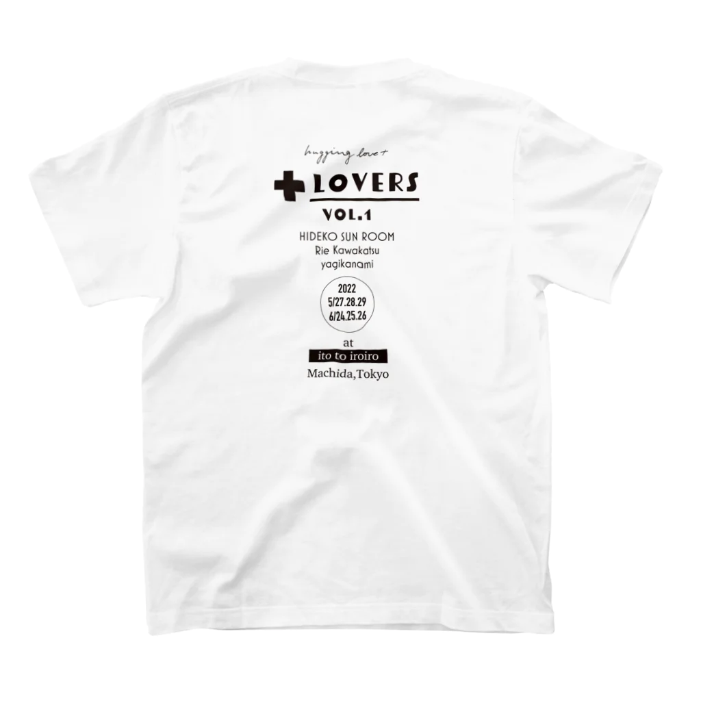 hugging love ＋《ハギング ラブ プラス》の+lovers　vol.1 Regular Fit T-Shirtの裏面