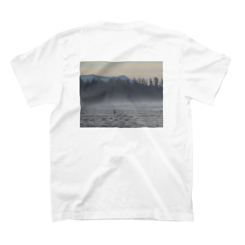 world Landscapeのsurf_05 Regular Fit T-Shirtの裏面