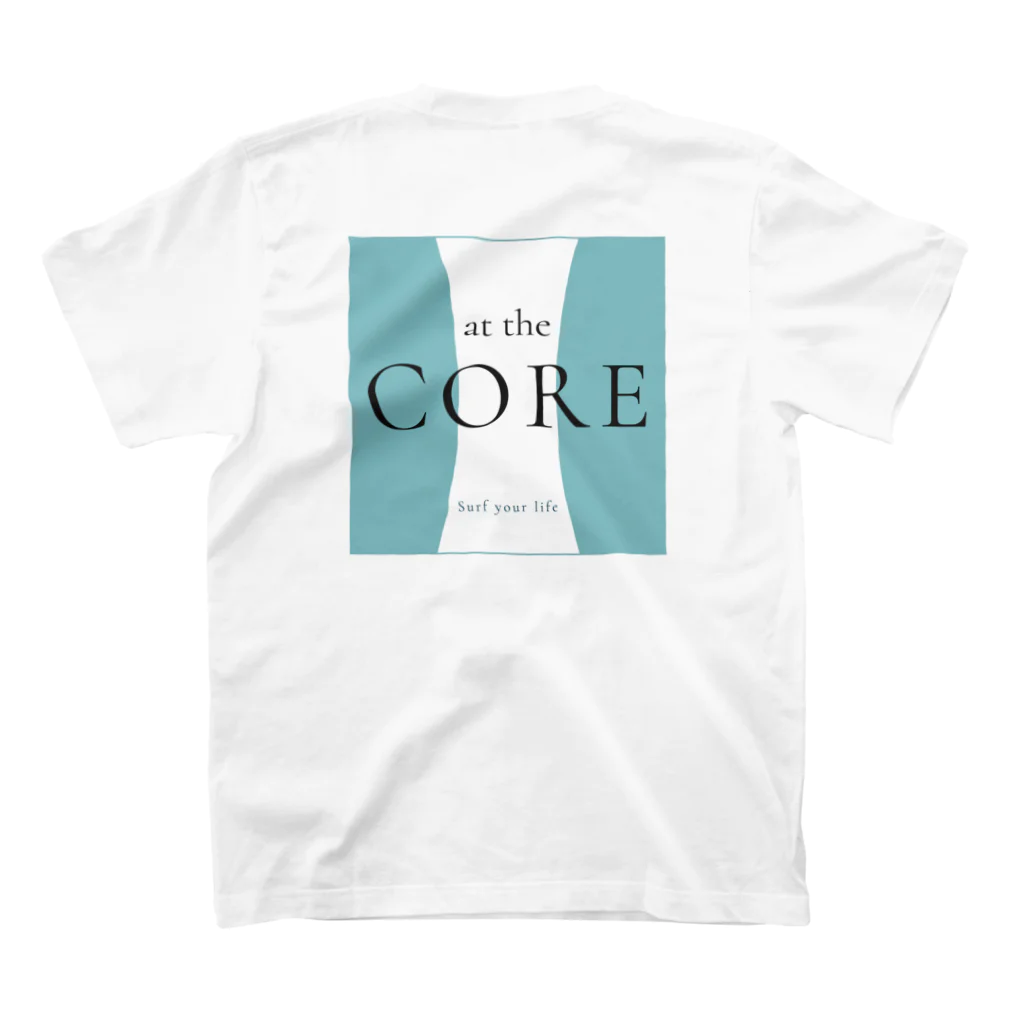 atthecoreのat the CORE オフィシャルロゴT スタンダードTシャツの裏面