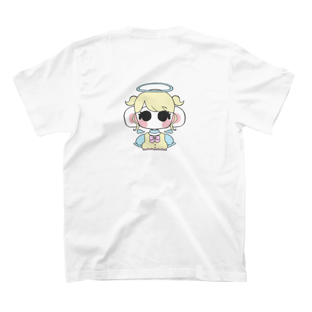 むちむちしょっぷの天使ちゃん Regular Fit T-Shirtの裏面