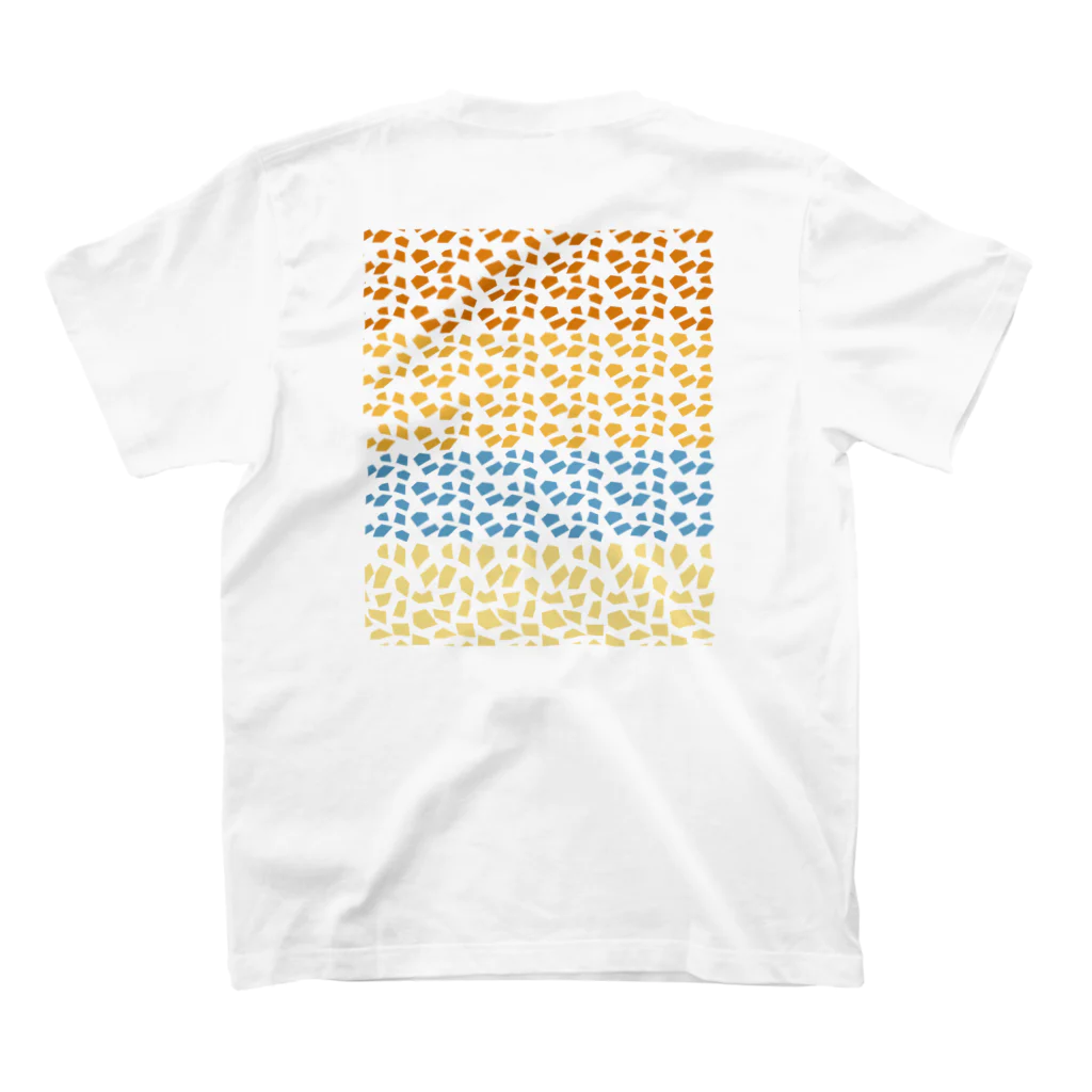 KOSのorganic shape/30 スタンダードTシャツの裏面