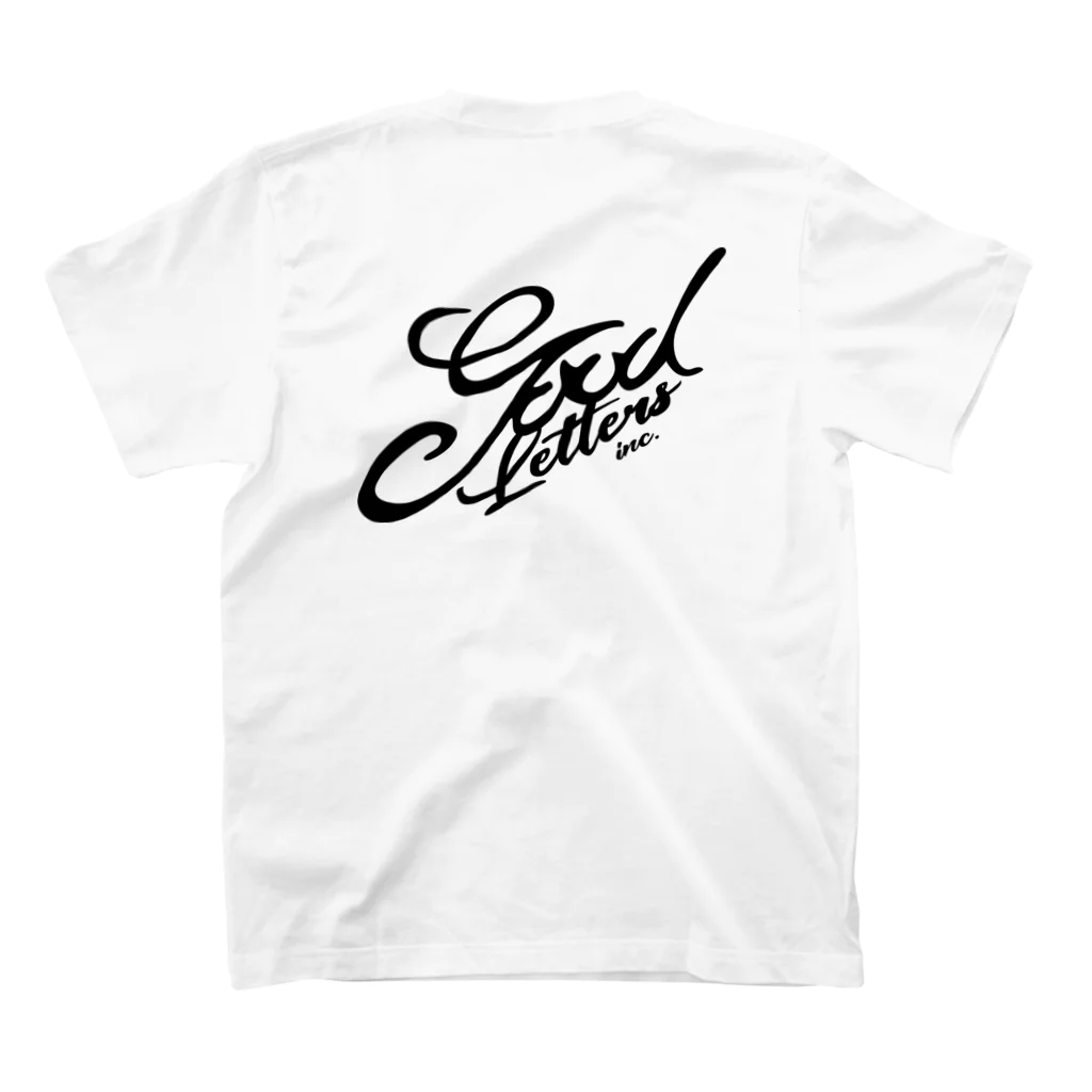 Favela Classic by GOOD LETTERS .incのGOOD LETTERS inc. × FAVELA classics yellow white スタンダードTシャツの裏面