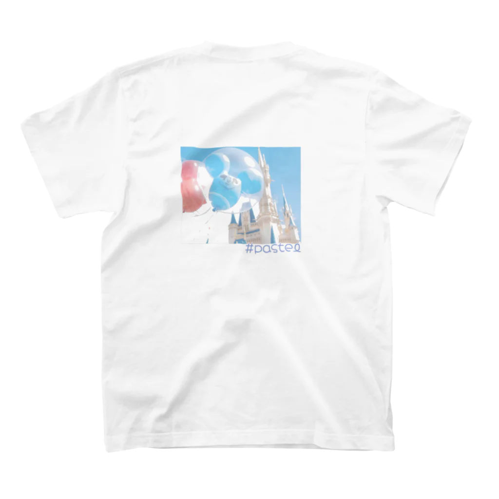 PASTELの初オリジナル服 スタンダードTシャツの裏面