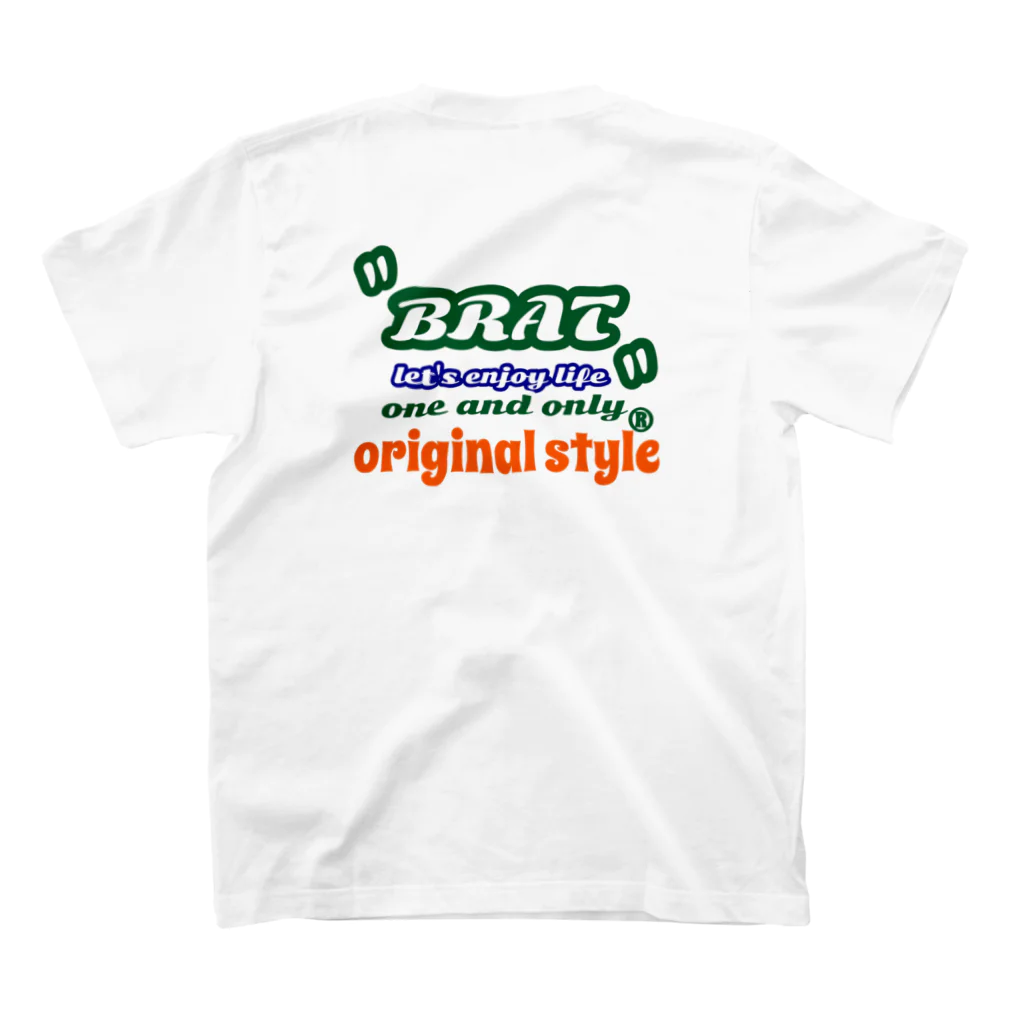 Bratのoriginal style Regular Fit T-Shirtの裏面