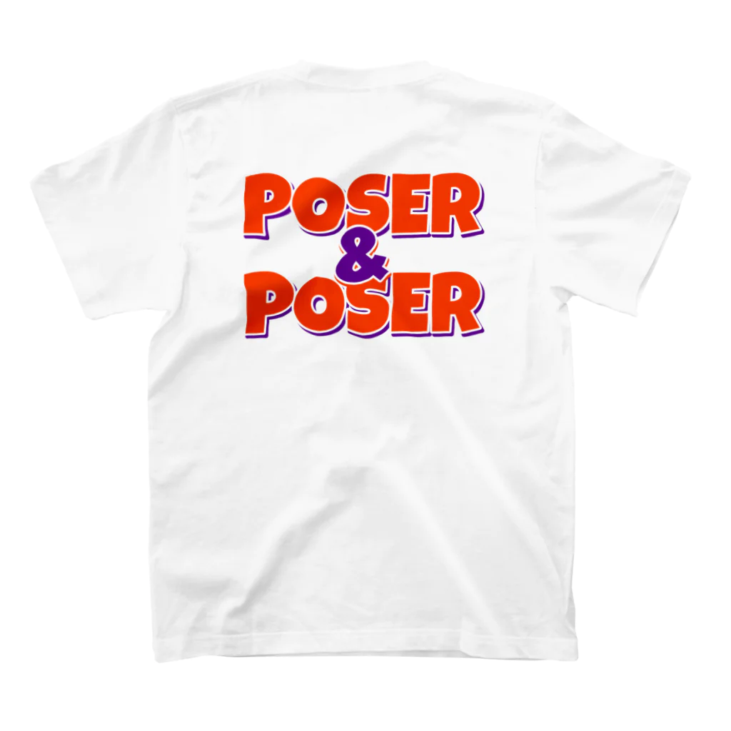 POSERのPOSER&POSER Regular Fit T-Shirtの裏面