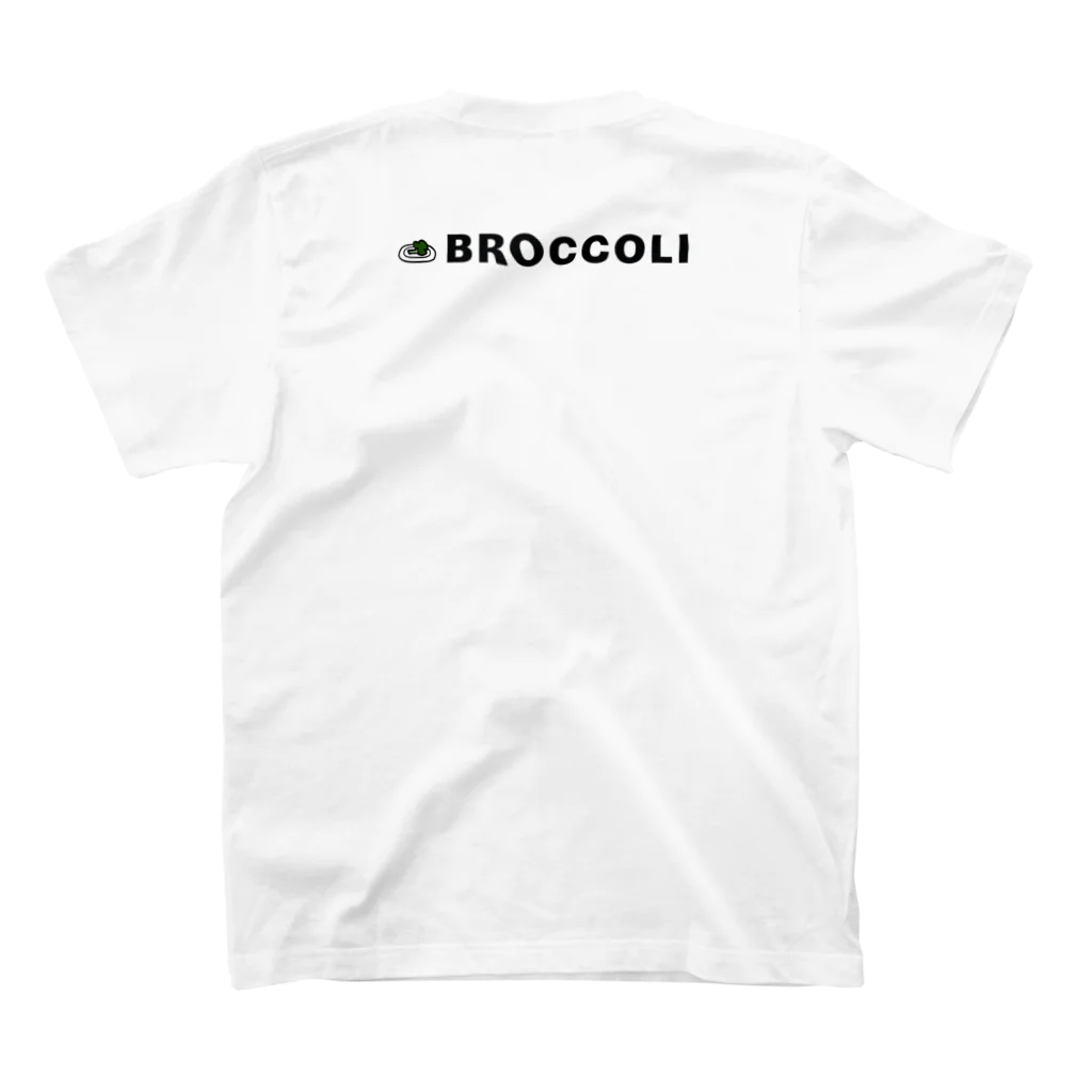 ぶろっこりのbroccoli スタンダードTシャツの裏面