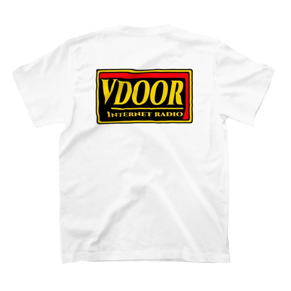 インターネットラジオVDOORのインターネットラジオ【VDOOR】 スタンダードTシャツの裏面