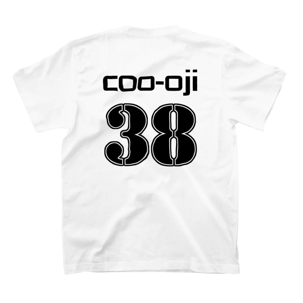 coo（こー）🍰🍓🈲のcooちゃん美少女15歳Tシャツ Regular Fit T-Shirtの裏面